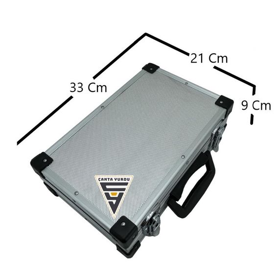 Alüminyum Üçlü Takım Çanta Seti Tkm111 - fotoğraf 4