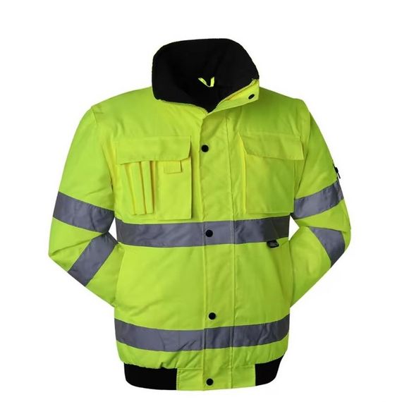 Kolları Çıkabilir 300D Oxford Reflektörlü Pilot Mont Sarı - фото 2