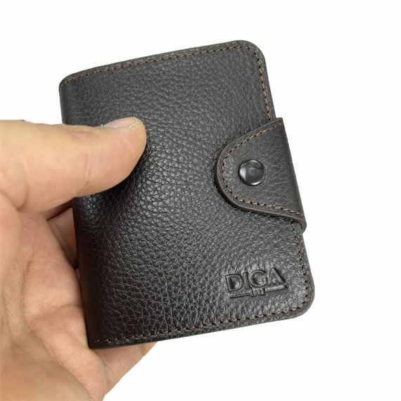 Diga 110 Hakiki Deri Kartlık Cüzdan Kahve - фото 5