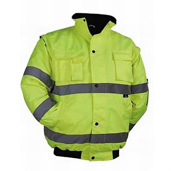 Kolları Çıkabilir 300D Oxford Reflektörlü Pilot Mont Sarı - фото 5