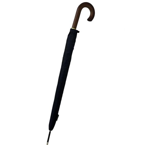 April A-213G 10 Telli G1 Baston Sap Şemsiye Ekose Siyah - fotoğraf 2