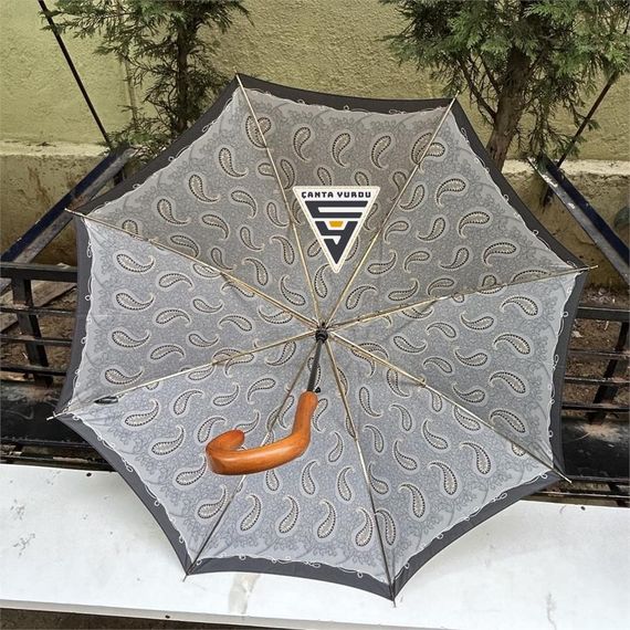 Snotline 23L Walking Stick Women's Umbrella Gray - photo 3