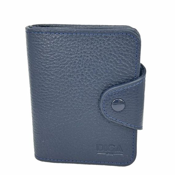 Diga 110 Hakiki Deri Kartlık Cüzdan Lacivert - fotoğraf 2