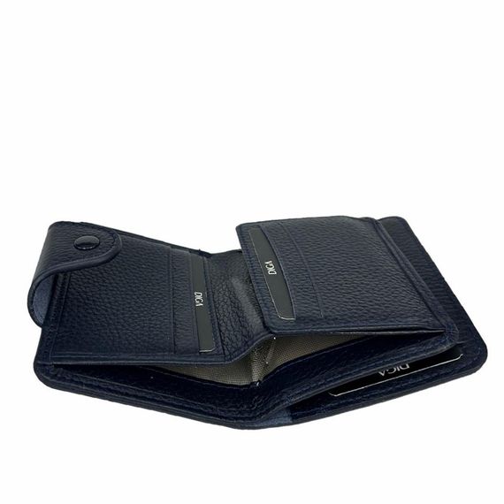 Diga 110 Hakiki Deri Kartlık Cüzdan Lacivert - fotoğraf 3