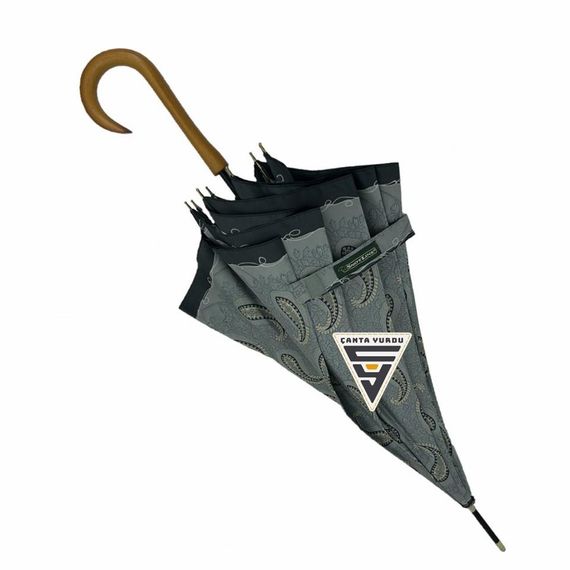 Snotline 23L Walking Stick Women's Umbrella Gray - photo 1