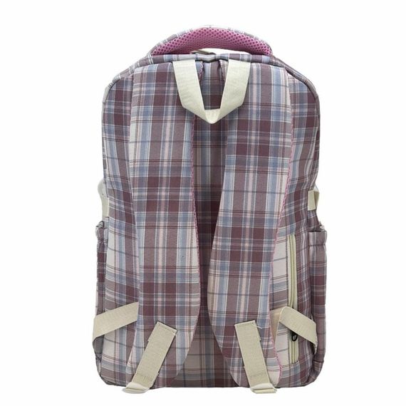 Рюкзак Young 51693 з ведмедиком, 45x35x15 см, об'єм 15 л, регульовані лямки, два передні кишені, відділення для ноутбука, колір рожевий - фото 2