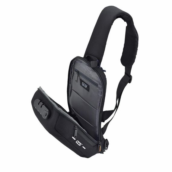 ÇÇS 31301 Omuz Askılı Çapraz Sırt ve Göğüs Çantası Siyah - fotoğraf 5