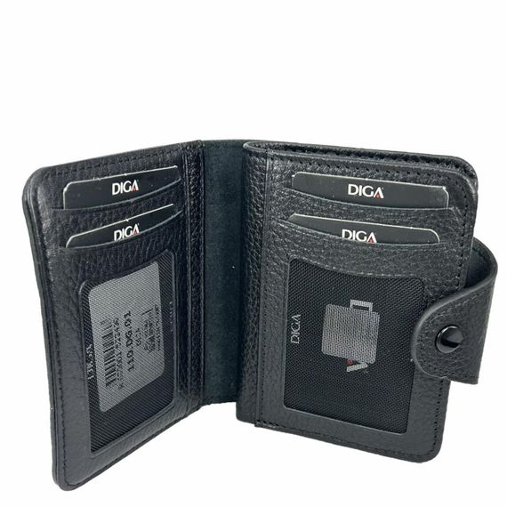 Diga 110 Hakiki Deri Kartlık Cüzdan Siyah - photo 1