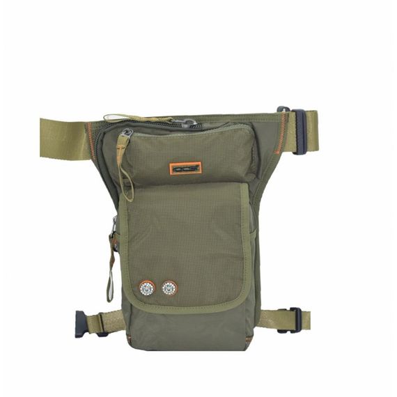 ÇÇS Waterproof Motorcycle Waist Leg Bag Green - photo 1