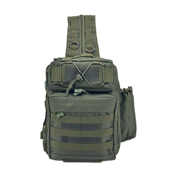 Taktikal TK1005 Bodybag 20 LT Taktic Çapraz Sırt Çantası Haki - صورة 1