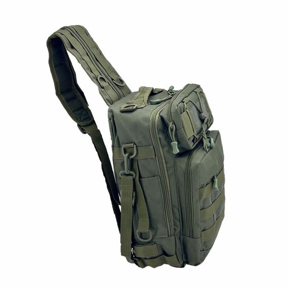Taktikal TK1005 Bodybag 20 LT Taktic Çapraz Sırt Çantası Haki - صورة 4