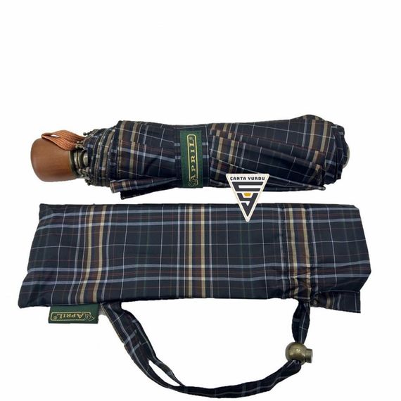 April A238L Automatic Special Plaid B5 Umbrella - photo 3