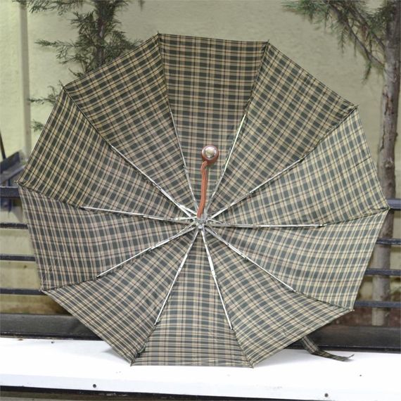 April A238-L Otomatik Special Ekose A9 Şemsiye - fotoğraf 2