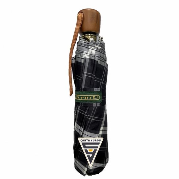 April A238L Otomatik Special Ekose B4 Şemsiye - fotoğraf 2