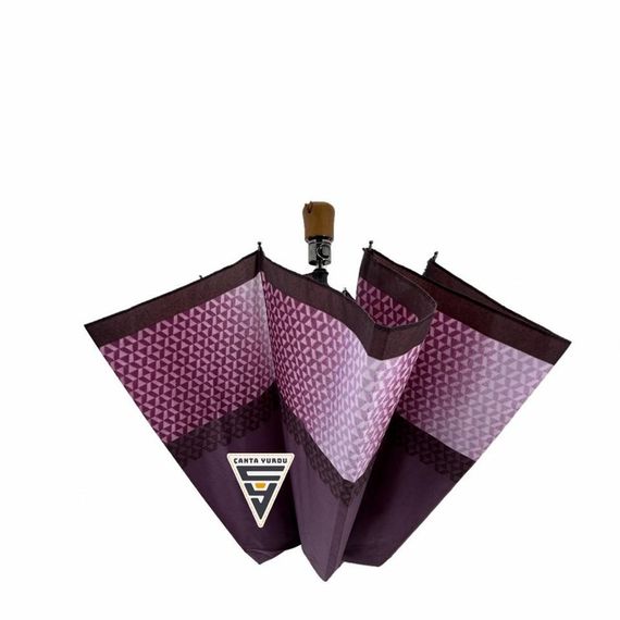 Snotline 02-L Yarasa A7 Kadın Şemsiye Bordo - fotoğraf 3