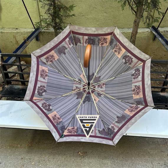 Snotline 23L Baston Kadın Şemsiye Bordo - fotoğraf 2