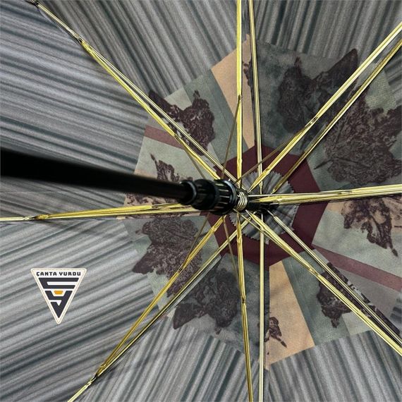 Snotline 23L Baston Kadın Şemsiye Bordo - fotoğraf 3