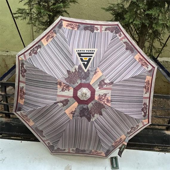 Snotline 23L Baston Kadın Şemsiye Bordo - fotoğraf 4