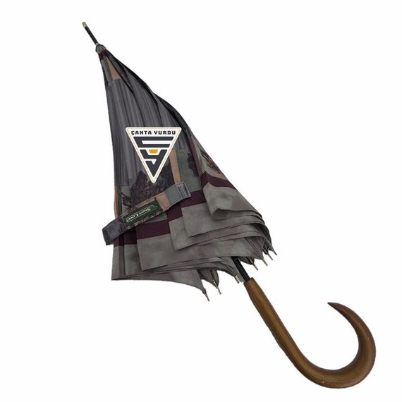 Snotline 23L Baston Kadın Şemsiye Bordo - fotoğraf 1