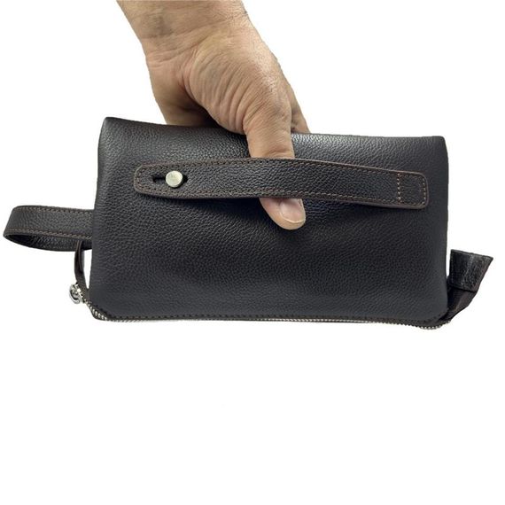 Diga Hakiki Deri 3006 Dopp Kit El Çantası Kahve - photo 4