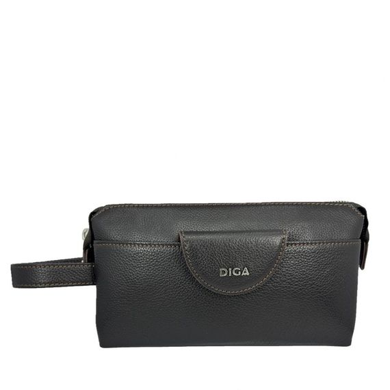 Diga Hakiki Deri 3006 Dopp Kit El Çantası Kahve - photo 1