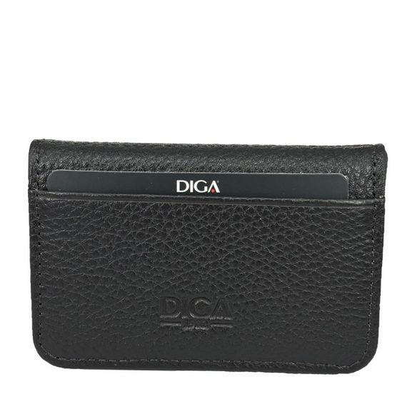 Diga 1169 Hakiki Deri Minimal Kartlık Kahve - fotoğraf 4