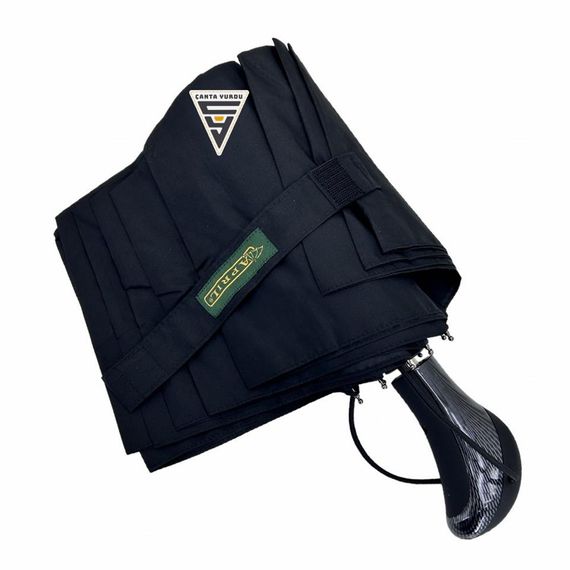 April A-227G Tam Otomatik G1 Fullmatic 10 Telli Şemsiye Siyah - fotoğraf 1