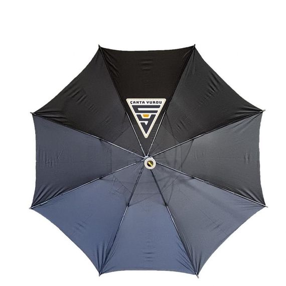 Парасолька April A-250G Protokol Vale, двошарова, 130 см, чорна, суперлюкс, для валетників, водостійка, мікрофібровий матеріал, легка у використанні - фото 3