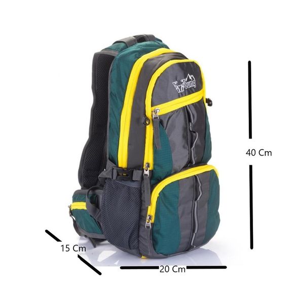 Young 40156 Bisiklet Paten Kaykay Sırt Çantası Yeşil - fotoğraf 2