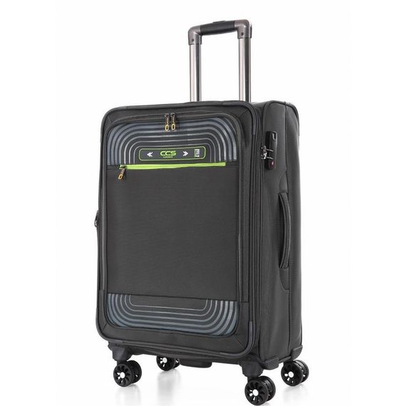 ÇÇS 620 Kumaş Küçük Boy Valiz Siyah - photo 1
