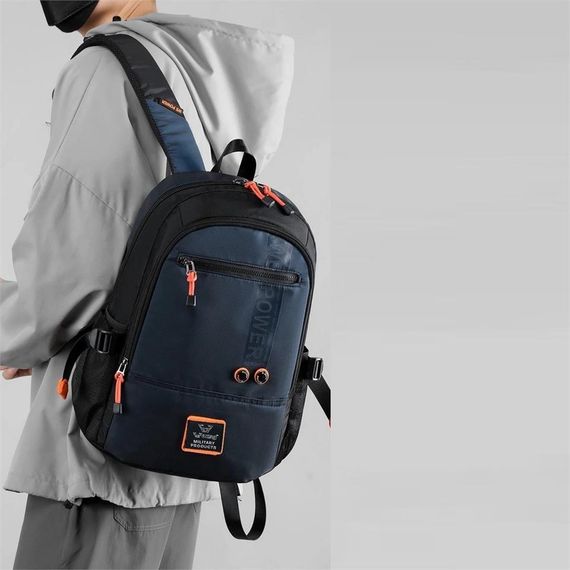 Young Military Su Geçirmez Terletmez Sırt Çantası Lacivert - fotoğraf 4