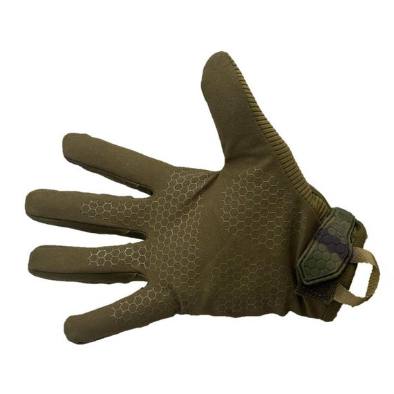 Rubber Split L Size CAY235 Tactical Gloves Camouflage - photo 2