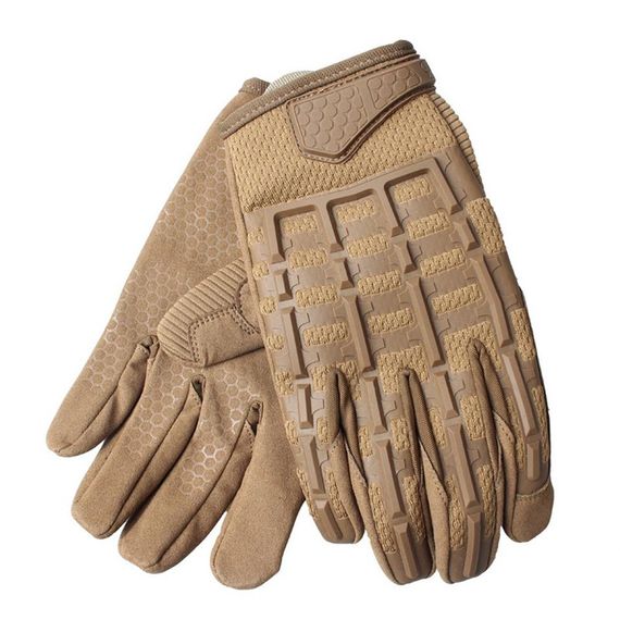 Rubber Expansion Size L CAY232 Tactical Glove Wolf Brown - photo 2