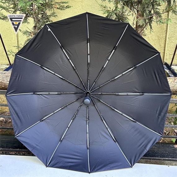 Marlux Güçlendirilmiş Otomatik 12 Telli Şemsiye Siyah - photo 5