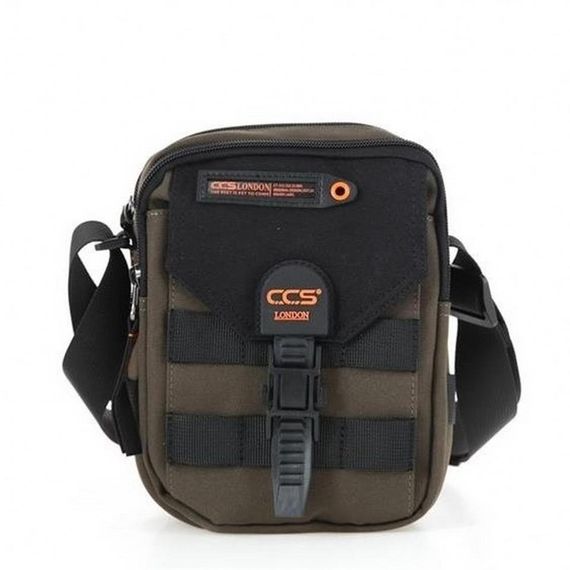 Ççs London 31401 Mini Messenger Bag with Shoulder Strap Green - photo 1