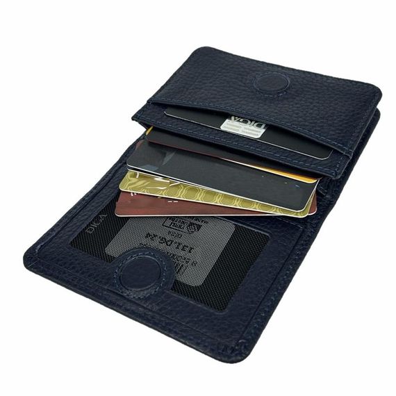Diga 131 Hakiki Deri Kartlık Cüzdan Lacivert - photo 5