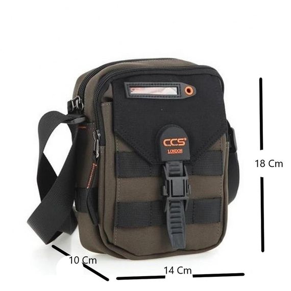 Ççs London 31401 Mini Messenger Bag with Shoulder Strap Green - photo 2