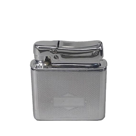 Promise Benzinli Çakmak Muhtar Çakmağı Gümüş - fotoğraf 1