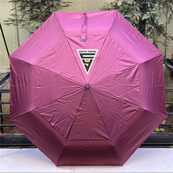 Marlux Tam Otomatik Premio2 Şemsiye 120 Km Bordo - fotoğraf 2