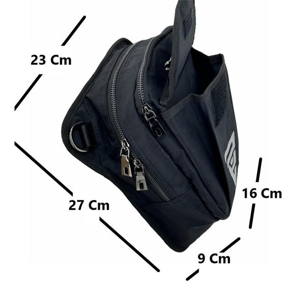 حقيبة أسلحة Ca156 بلاستيك مقاوم للماء، بحزام كتف وساق، حجم 27x29x9 سم، تصميم طويل الأمد، مثالية للأنشطة الخارجية والصيد - صورة 3