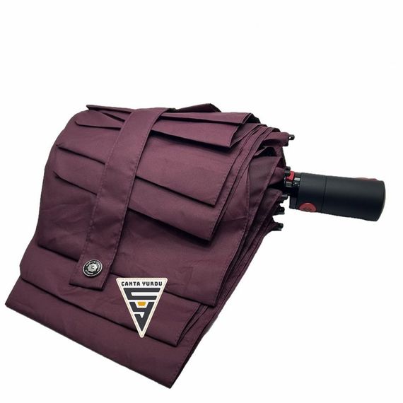 Marlux Tam Otomatik Premio2 Şemsiye 120 Km Bordo - fotoğraf 4