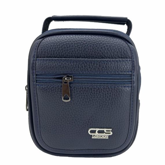 Ççs London 31500 Vegan Deri Omuz Askılı El Çantası Lacivert - photo 1
