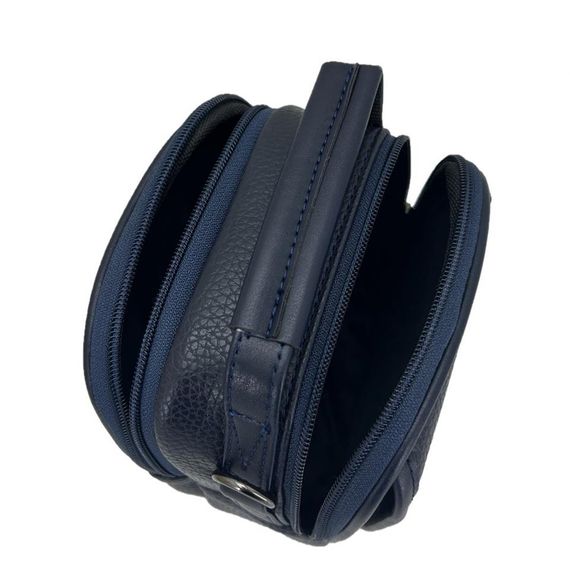 Ççs London 31500 Vegan Deri Omuz Askılı El Çantası Lacivert - photo 3