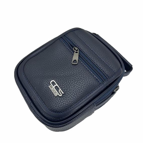 Ççs London 31500 Vegan Deri Omuz Askılı El Çantası Lacivert - photo 4