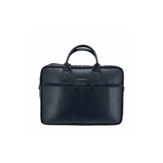 Ççs London 71452 Vegan Deri Laptop Evrak Çantası 15 İnç Siyah - photo 1