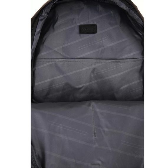 Рюкзак для школы Young 51541 серая в два основных отделения, множество карманов, регулируемые лямки, размеры: 30x45x15 см, материал: полиэстер - фото 2