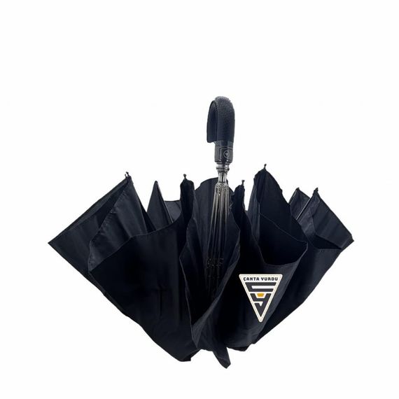 Дощовик April A-228G Elite, чорний, автоматичний, з 10 прутьми, легкий та надійний, водонепроникний, має компактні розміри 45х9 см в складеному вигляді - фото 4