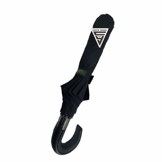 Дощовик April A-228G Elite, чорний, автоматичний, з 10 прутьми, легкий та надійний, водонепроникний, має компактні розміри 45х9 см в складеному вигляді - фото 3