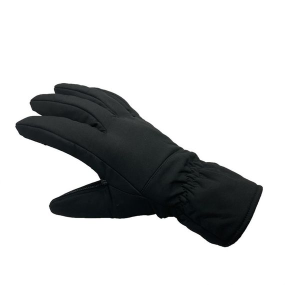 قفازات رياضية للدراجات النارية مقاس L من Softshell Cay254 باللون الأسود - صورة 3