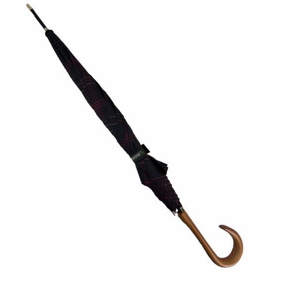 Snotline 23L Baston L1 Kadın Şemsiye Ekose Siyah - fotoğraf 4